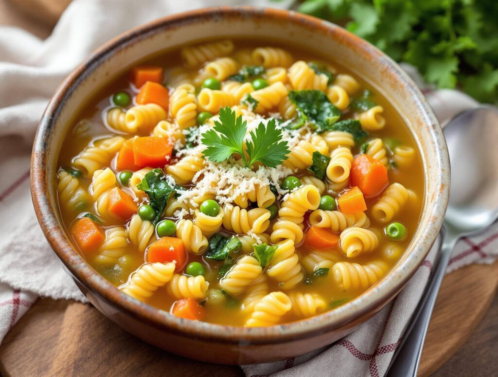 Ditalini pasta soup