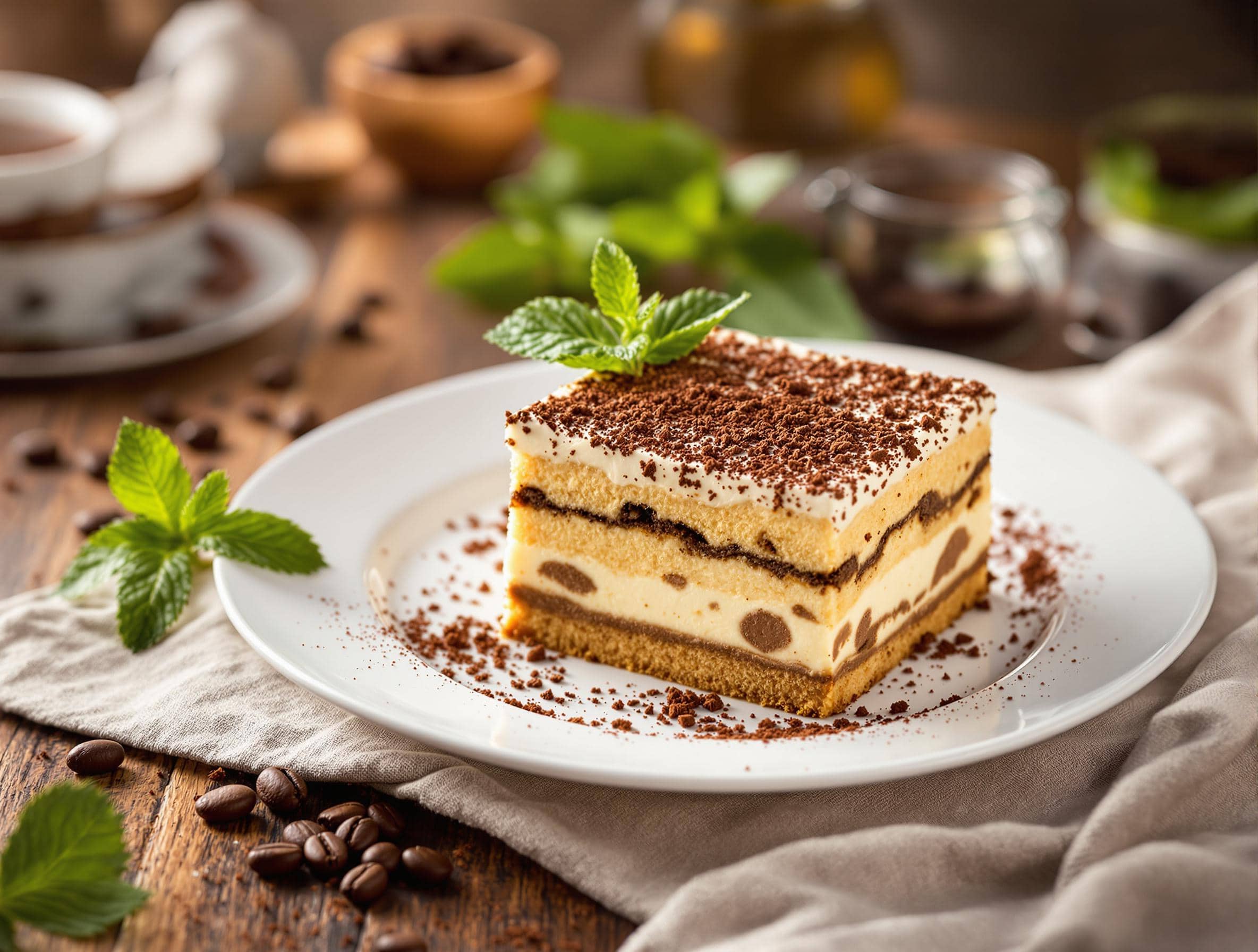 Tiramisu Decorating Ideas