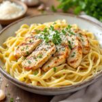 Garlic Parmesan Chicken Pasta