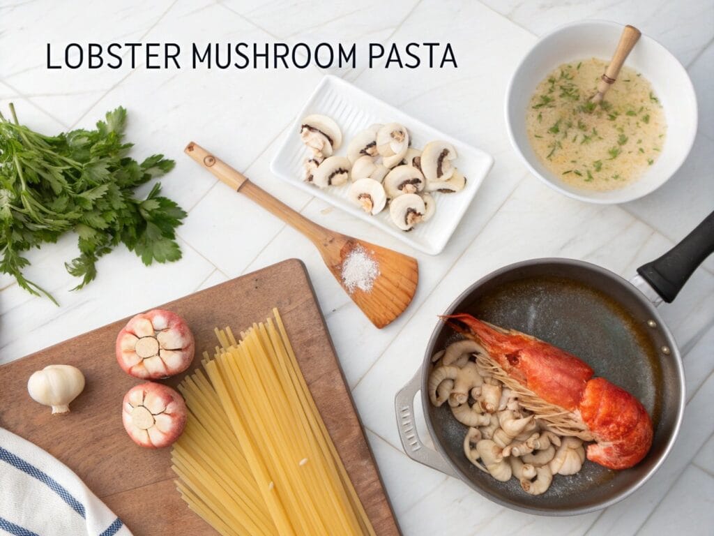 Lobster Mushroom Pasta