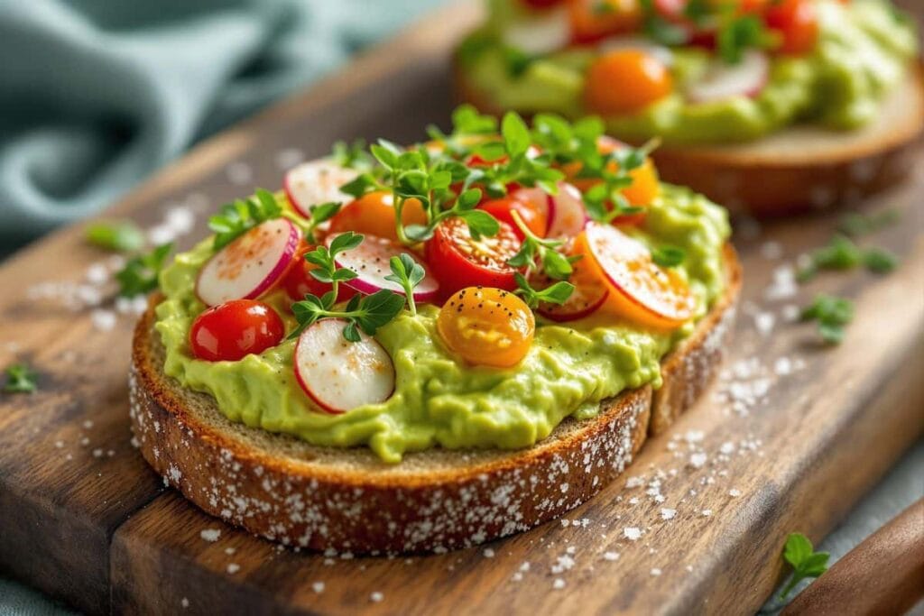 Savory Avocado Toast Toppings