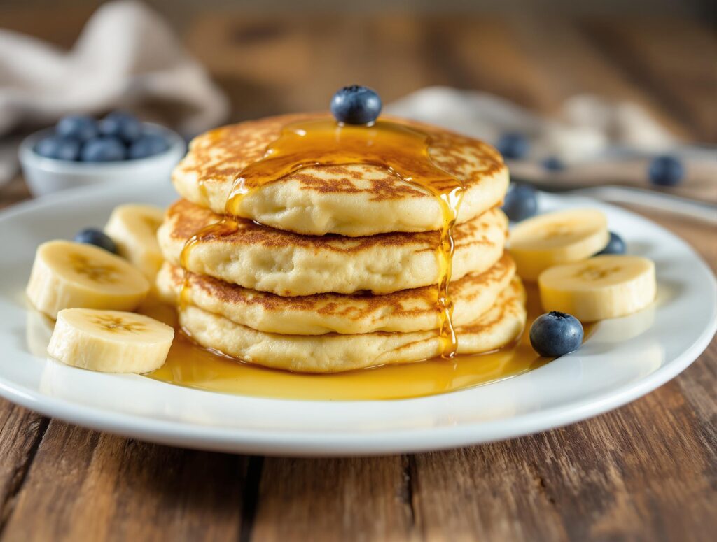 3 ingredient cottage cheese pancakes with no flour or oats