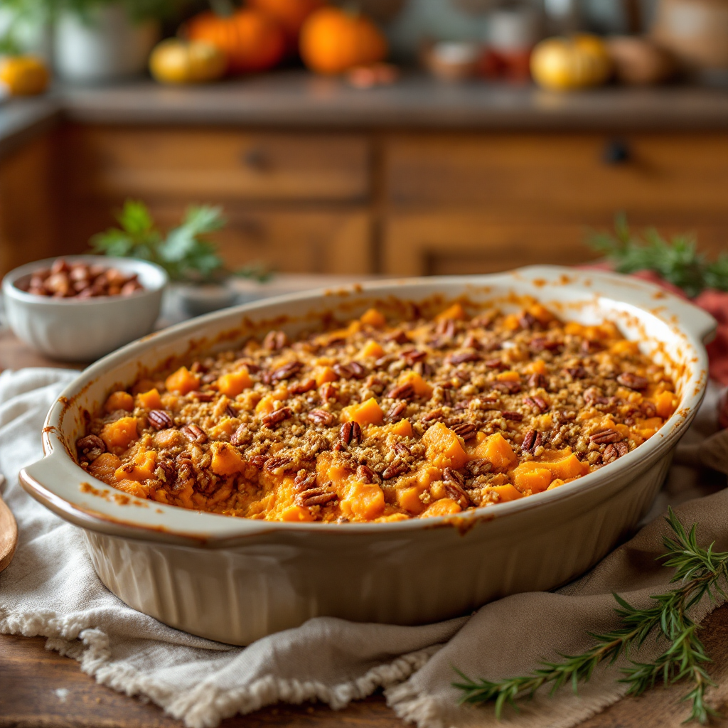 paula deen sweet potato casserole