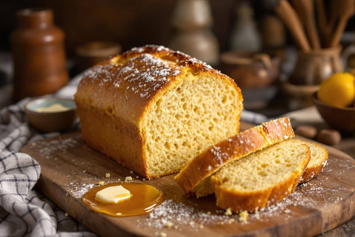 Appalachian pone bread