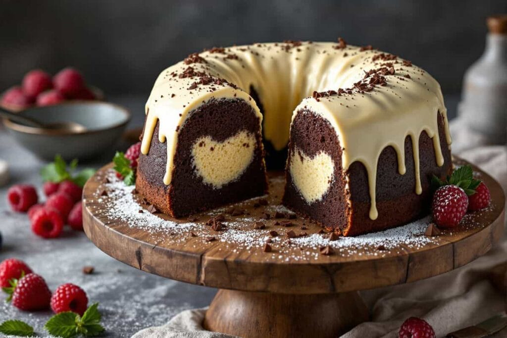 Chocolate Cream Cheese Pound Cake