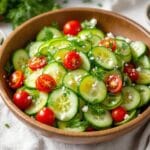 keto cucumber salad recipe