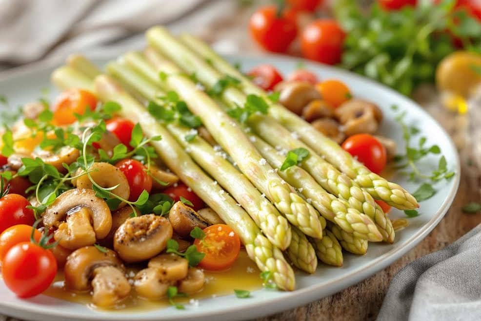 white asparagus recipe