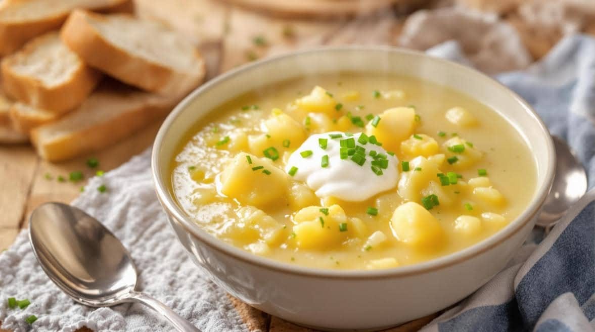 4 ingredient potato soup