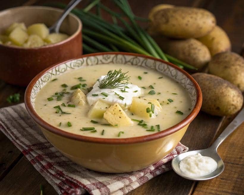 4 ingredient potato soup