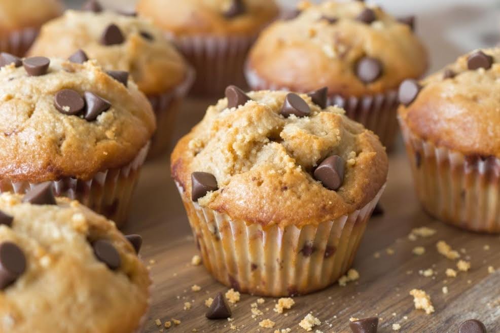 Gluten-Free Banana Chocolate Chip Muffins