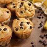 gluten free banana chocolate chip muffins